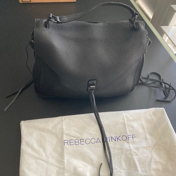 Rebecca Minkoff Handbags - Black leather Rebecca Minkoff satchel new w/o tag